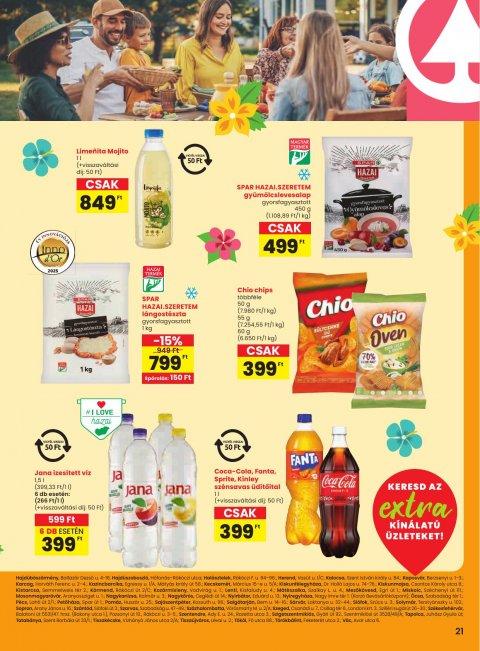 SPAR Extra akciós újság