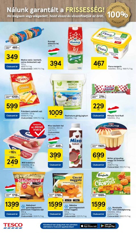 TESCO Hipermarket akciós újság