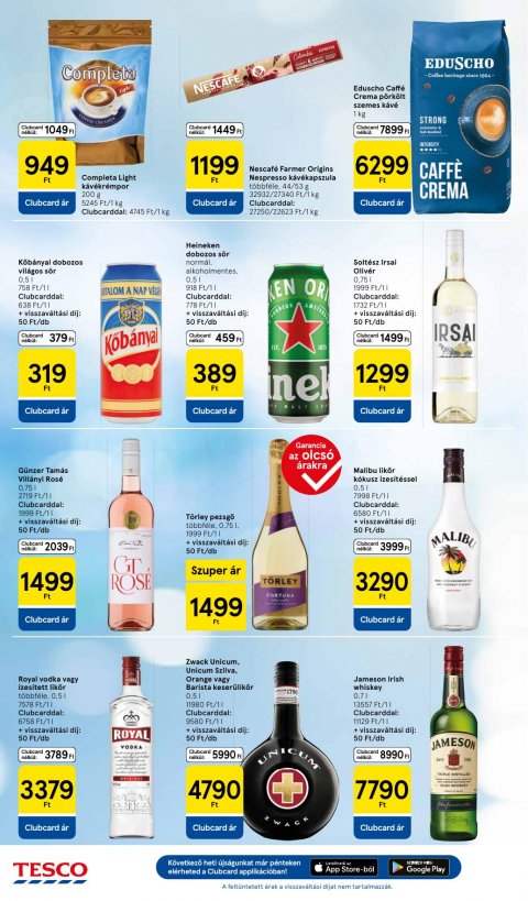 TESCO Hipermarket akciós újság