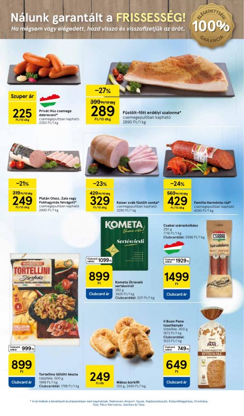 TESCO Hipermarket akciós újság
