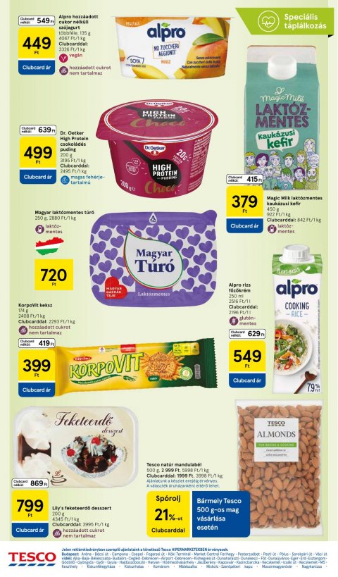 TESCO Hipermarket akciós újság