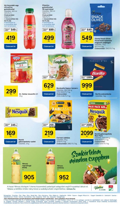 TESCO Hipermarket akciós újság