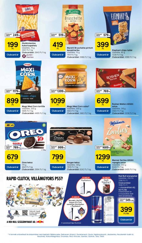 TESCO Hipermarket akciós újság