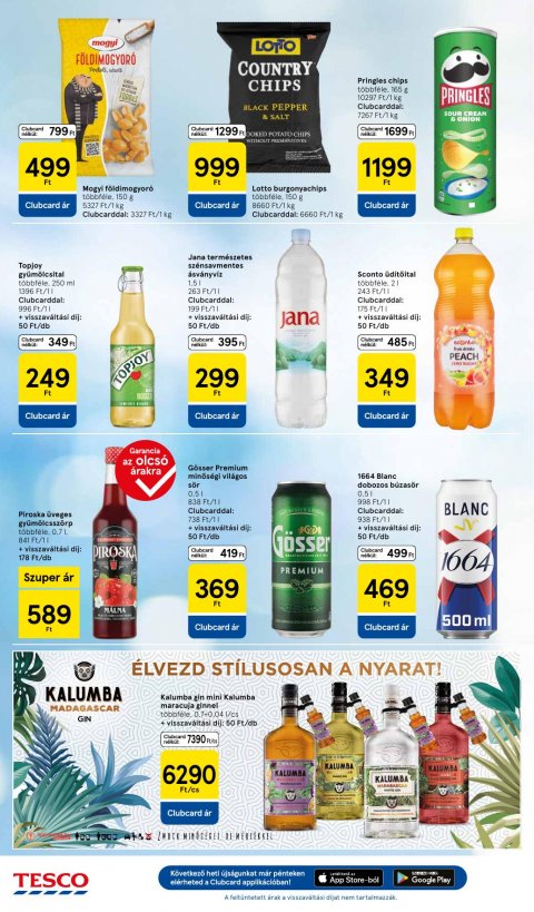 TESCO Hipermarket akciós újság