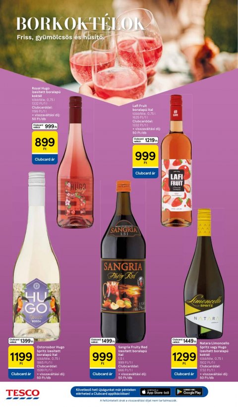 TESCO Hipermarket akciós újság