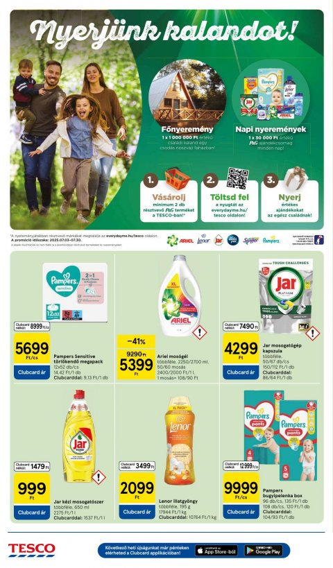 TESCO Hipermarket akciós újság