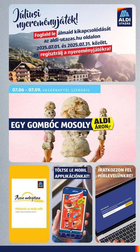 ALDI akciós újság