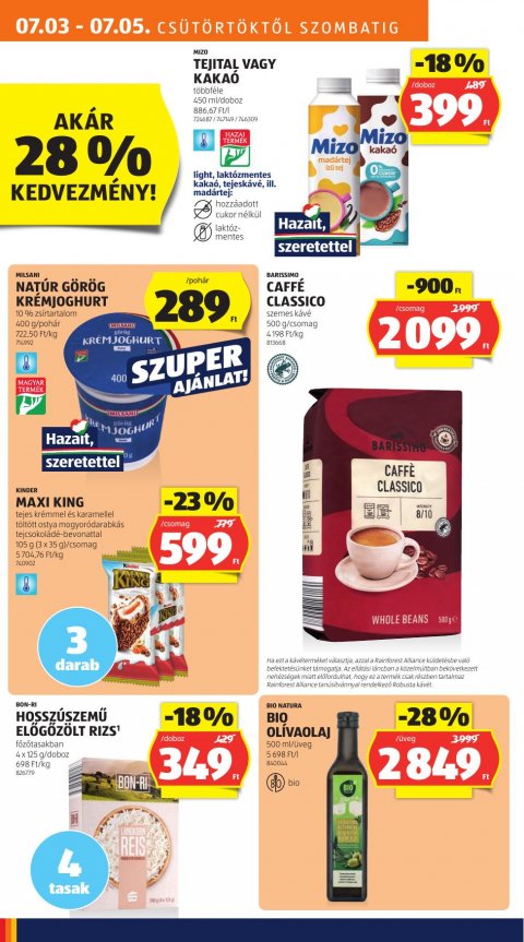 ALDI akciós újság