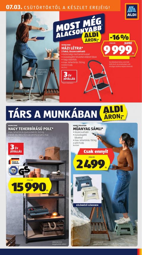 ALDI akciós újság