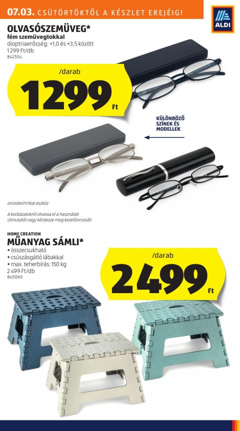 ALDI akciós újság