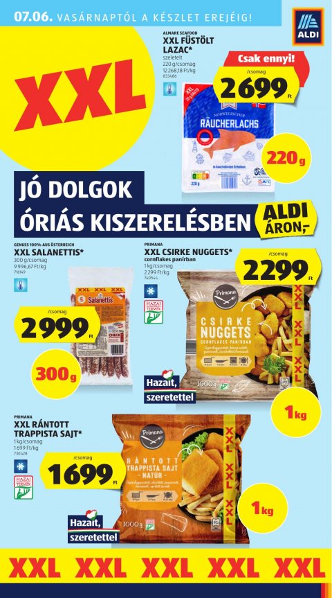 ALDI akciós újság