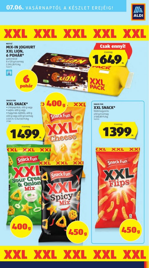ALDI akciós újság