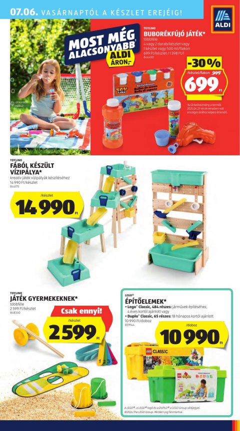 ALDI akciós újság