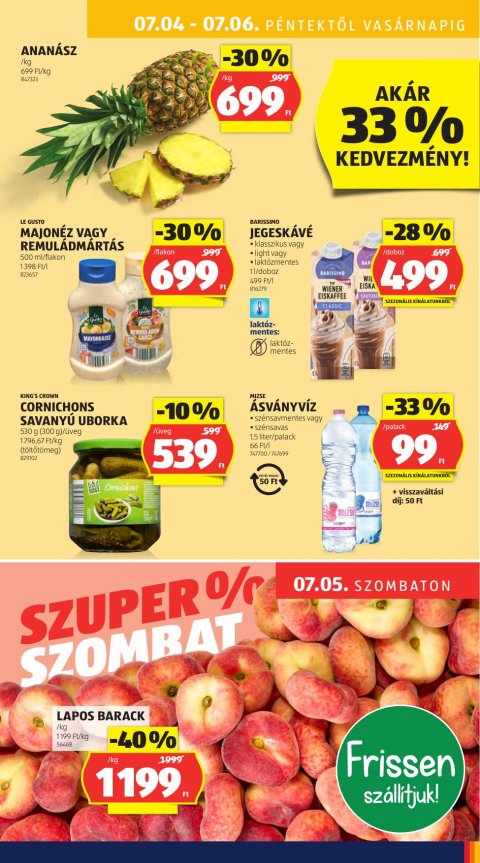 ALDI akciós újság