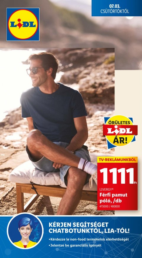 LIDL Nonfood akciós újság od 3. 7. 2025 do 3. 7. 2025