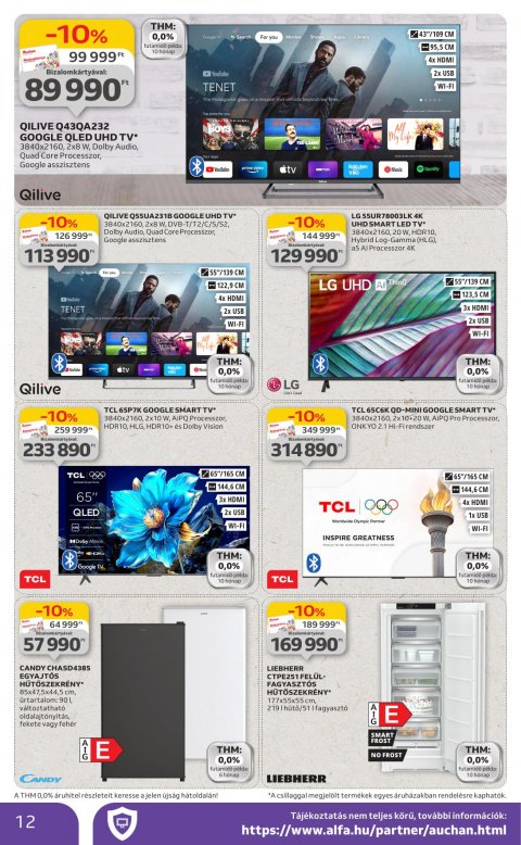 AUCHAN Hipermarket Szépség ápolás akciós újság