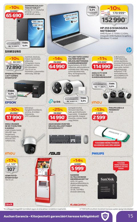 AUCHAN Hipermarket Szépség ápolás akciós újság