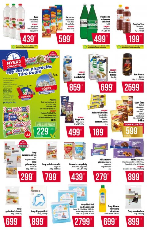 COOP Alföld akciós újság