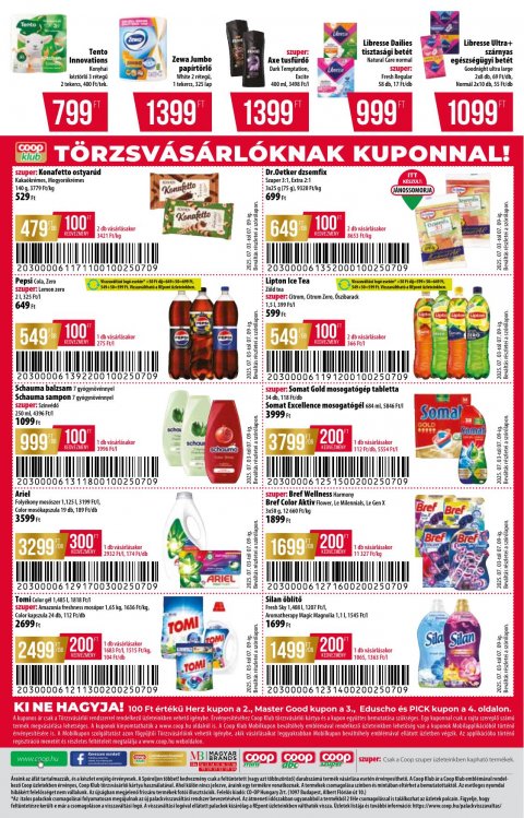 COOP Alföld akciós újság
