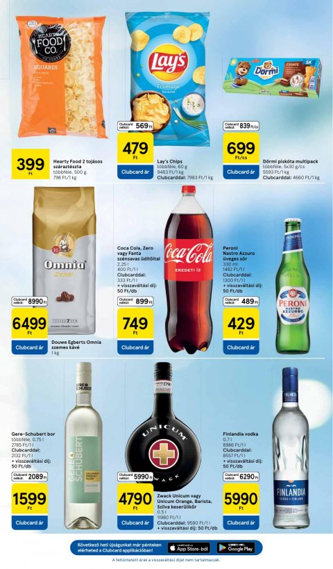 TESCO Szupermarket akciós újság