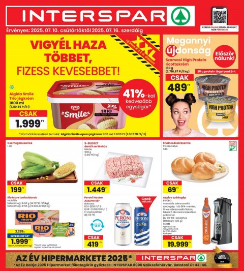 INTERSPAR akciós újság