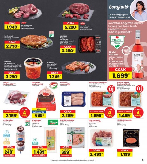 INTERSPAR akciós újság