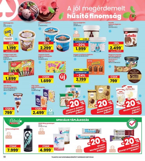 INTERSPAR akciós újság