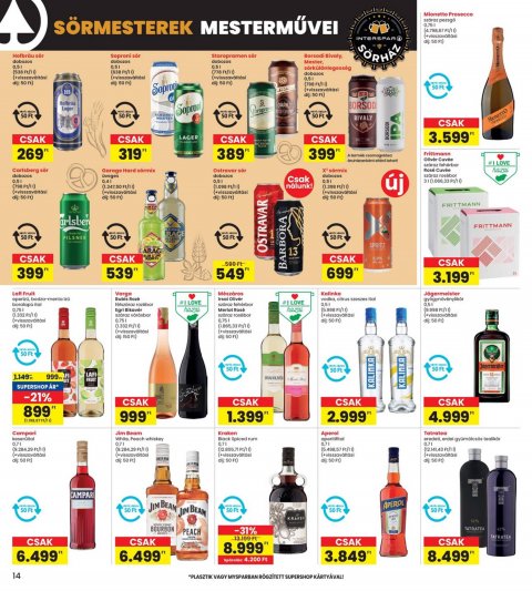 INTERSPAR akciós újság