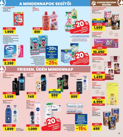 INTERSPAR akciós újság