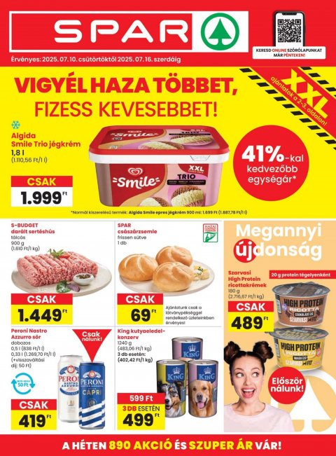 SPAR akciós újság