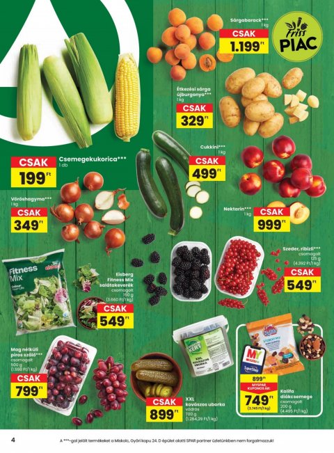 SPAR akciós újság