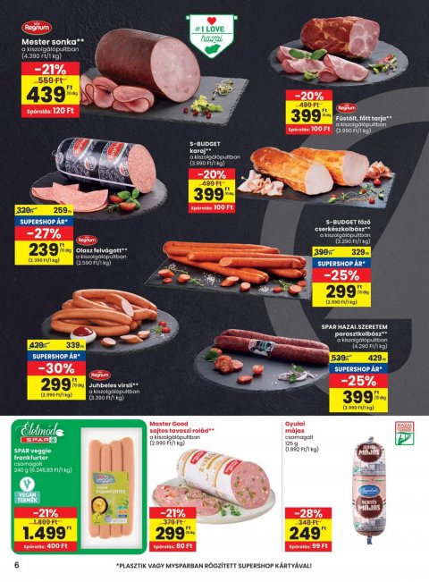 SPAR akciós újság