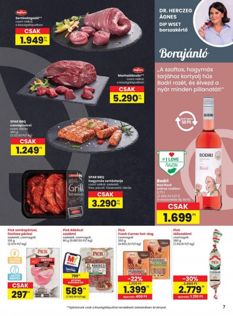 SPAR akciós újság