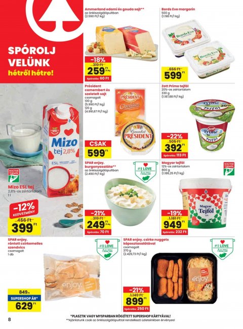 SPAR akciós újság