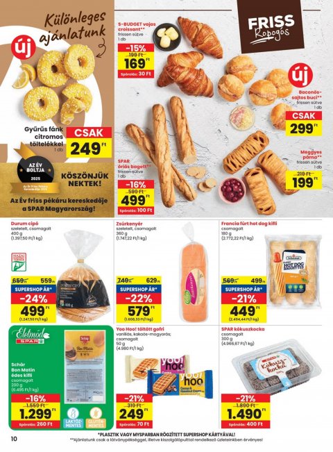 SPAR akciós újság