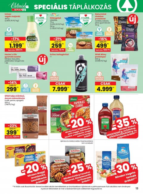 SPAR akciós újság