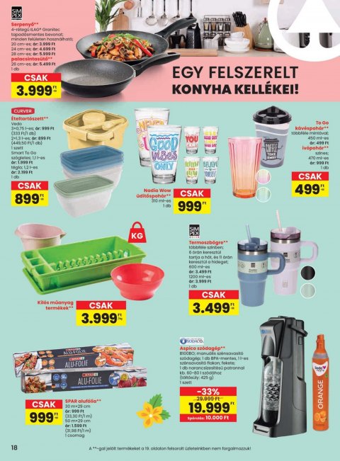 SPAR akciós újság