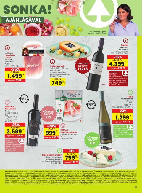 SPAR Extra akciós újság