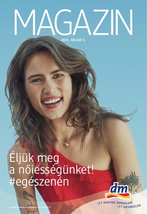 DM DROGERIE MARKT akciós újság od 3. 7. 2025 do 16. 7. 2025