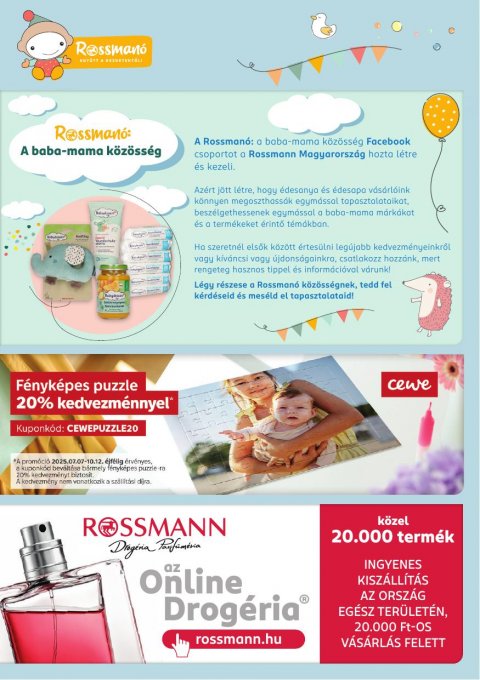 ROSSMANNÓ akciós újság
