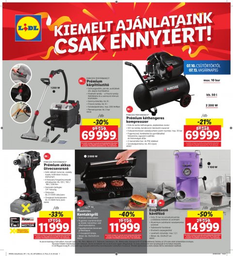 LIDL Regionális akciós újság