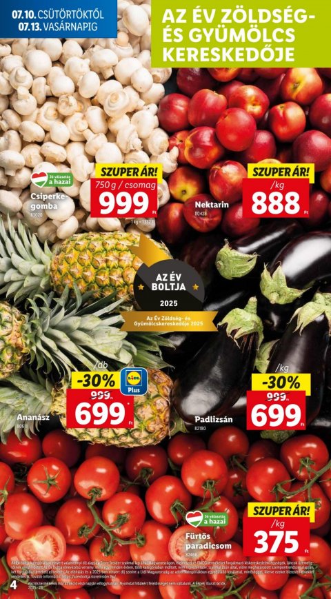 LIDL akciós újság