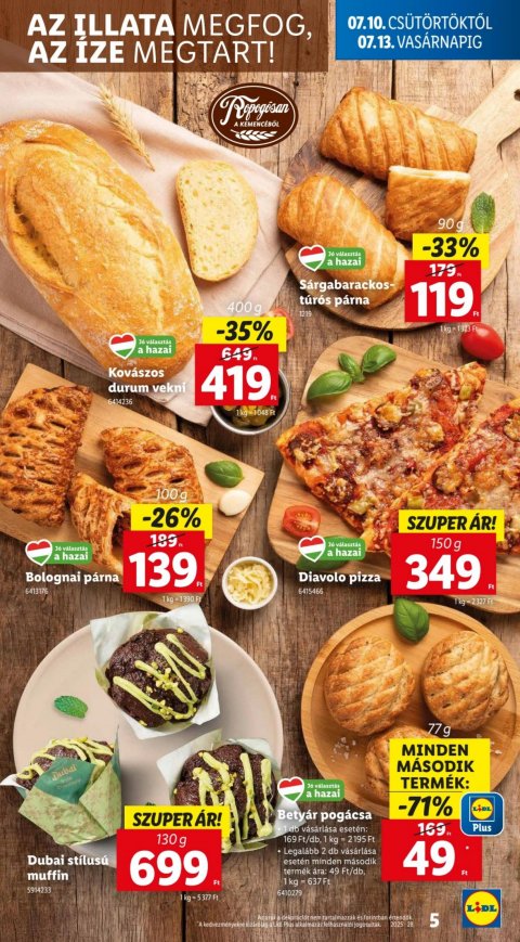 LIDL akciós újság