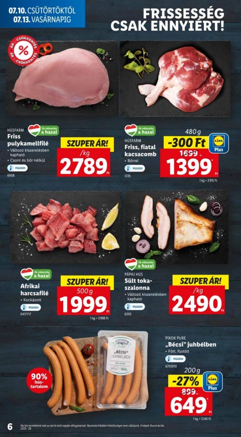 LIDL akciós újság