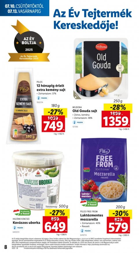 LIDL akciós újság