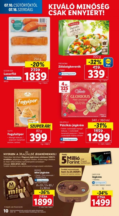 LIDL akciós újság