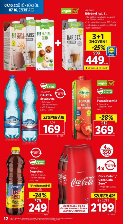 LIDL akciós újság
