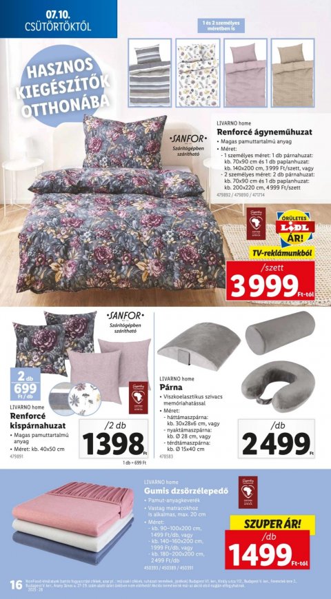 LIDL akciós újság