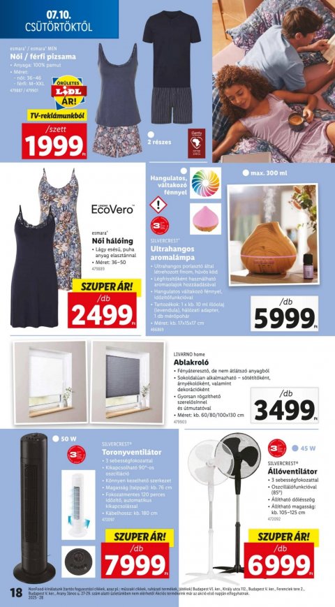 LIDL akciós újság