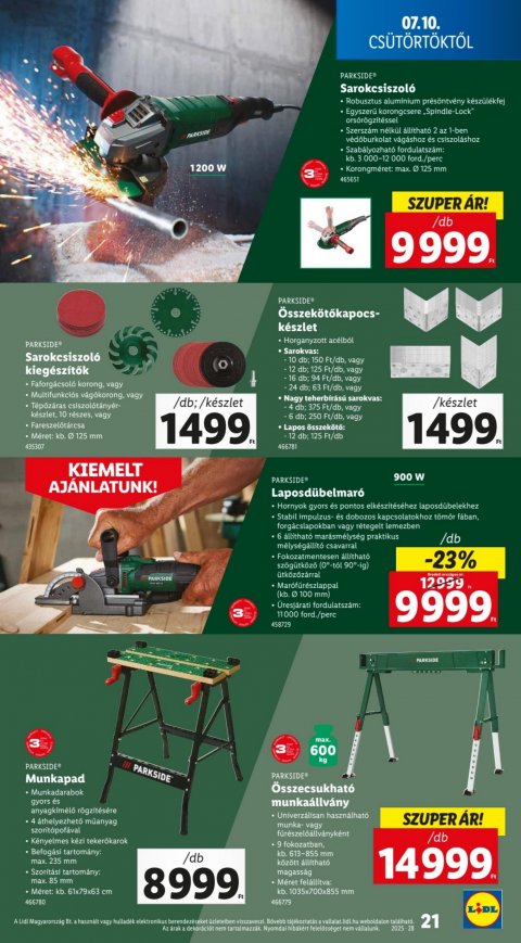 LIDL akciós újság